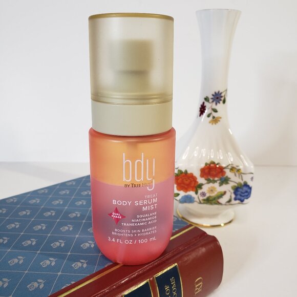 NEW Tree Hut BDY Body Dual Serum Mist Hydrate Brighten Skin 3.4oz - Picture 1 of 7